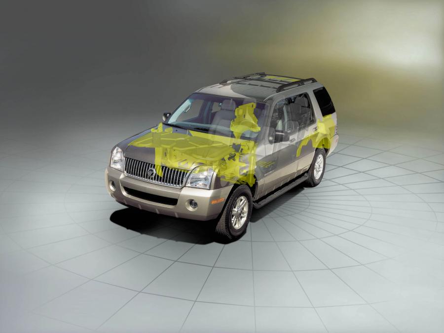  Mercury Mountaineer 2002 года  (фото 18 из 73)